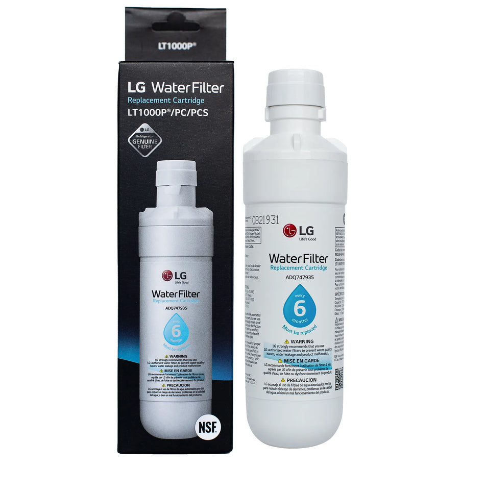 LG LT1000P/LT1000PC Replacement Refrigerator Water Filter ADQ747935,  3 pack
