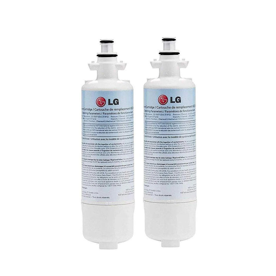 LG LT700P Refrigerator Water Filter, ADQ36006101/ADQ36006102, 2 pack