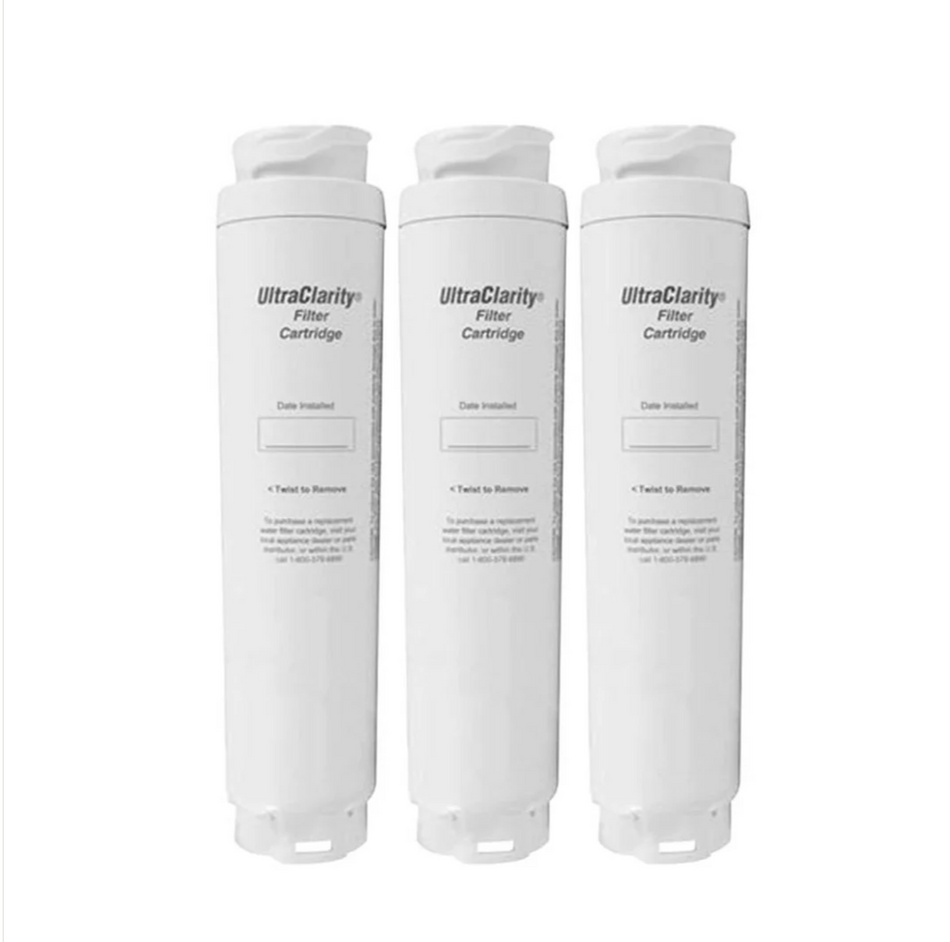 3 pack Bosch Cuno 9000 077104 UltraClarity REPLFLTR10 9000194412 Refrigerator Water Filter