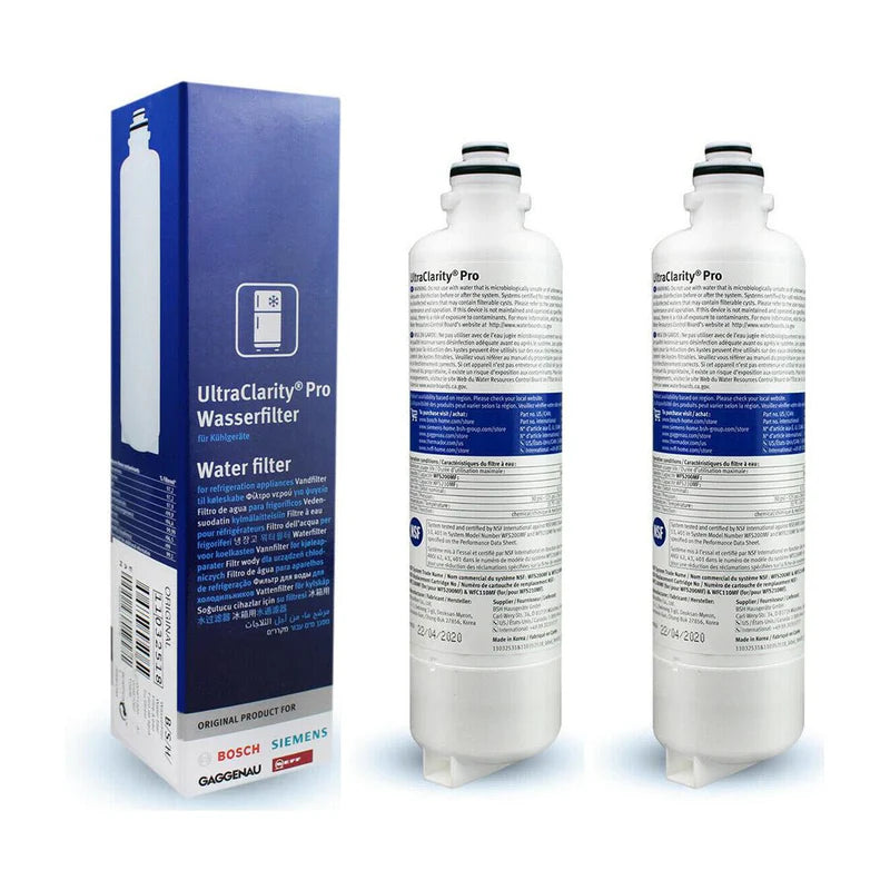 2 pack Bosch Ultra Clarity Pro Water Filter (BORPLFTR50)